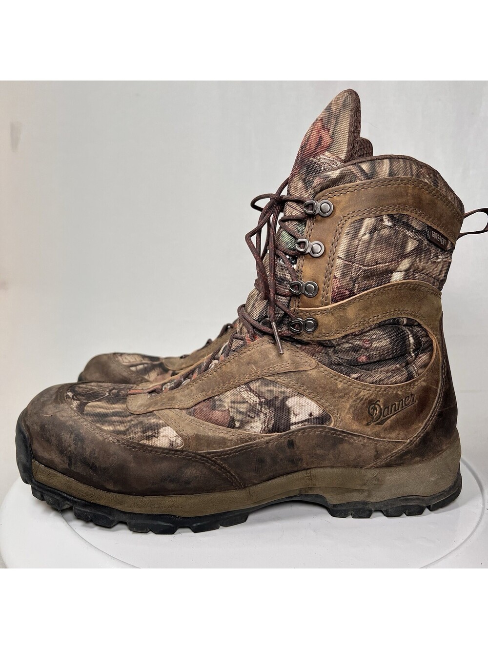 Danner High Ground 8" Mossy Oak Camo 400G Thinsulate Wide Boots Men’s Sz 11.5 D